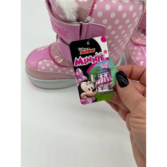 Minnie Mouse NEW in Box Snow Boots Size 11 - Picture 6 of 7
